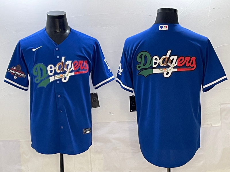 Men Los Angeles Dodgers blank blue Nike 2025 MLB All Star Jersey 0039